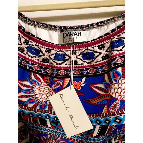 Darah Dahl Dress - JD 4859 - Cold Shoulder Dress - Picture 2 of 4